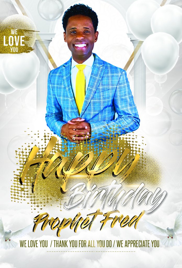 Prophet Fred Birthday Love Gift- $25