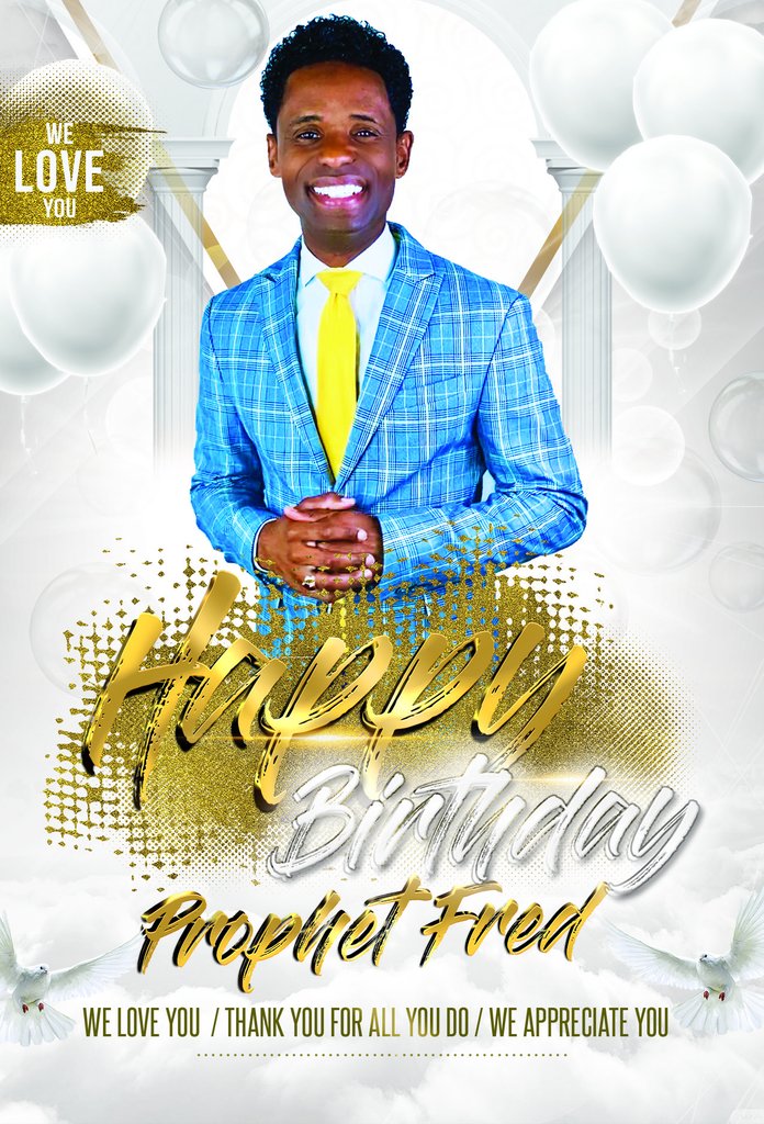Prophet Fred Birthday Love Gift- $45