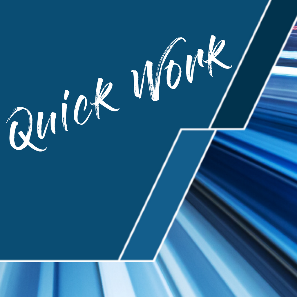 Quick Work ! $140 Donation